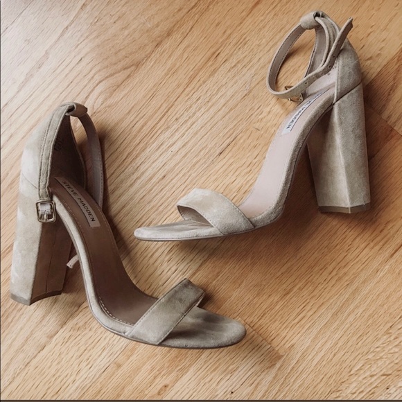 Steve Madden Shoes - Steve Madden Carrson suede block heels